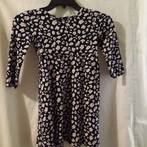 Blueberi boulevard black and pink girls dress